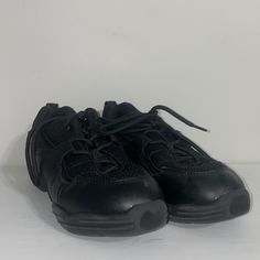 Capezio Fierce Dance Sneaker. Black Size 6.5 Excellent, Condition! Never Worn Outside, Only In Dance Studio. Fitted Black Dance Shoes For Dance Class, Fitted Black Lace-up Dance Shoes, Black Fitted Lace-up Dance Shoes, Fitted Synthetic Dance Shoes With Rubber Sole, Low-top Synthetic Dance Shoes With Rubber Sole, Synthetic Round Toe Dance Shoes For Practice, Black Dance Shoes With Rubber Sole For Practice, Black Round Toe Dance Shoes For Practice, Black Low-top Leather Dance Shoes