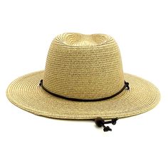 Stylish sun hat for small head sizes. Teardrop crown with pinched front. Slightly downward brim, 3" wide. Leatherette chin strap with bead lock. Excellent UPF 50+ sun protection hat. Ribbon inner band with drawstring to further reduce size. Packs well, fold up brim and secure with chin cord. One size, 55 cm, adult size small, child size medium. 100% paper braid Petite Cowboy Hat Petite Sun Hat This stylish sun hat is designed for those with smaller head sizes, making it an excellent choice for w Classic Solid Color Sun Hat For Beach, Classic Beach Sun Hat, Kentucky Derby Adjustable Sun Hat Upf 50+, Adjustable Hat Bands For Travel In Spring, Adjustable Upf 50+ Sun Hat For Kentucky Derby, Adjustable Fedora For Kentucky Derby Travel, Adjustable Wide Brim Sun Hat, Kentucky Derby Adjustable Fedora For Travel, Adjustable Brimmed Bucket Hat In Solid Color