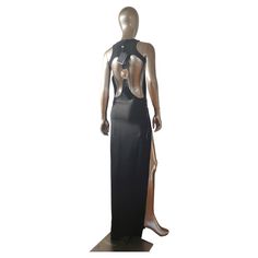 Versus by ANTHONY VACCARELLO RUNWAY rare sold out backless gown. Capsule collection with ANTHONY VACCARELLO A showstopper! US 4 fits, fits AU 6-8 Backless Gown, Versus Versace, Long Evening Gowns, Anthony Vaccarello, Capsule Collection, Evening Gown, Evening Dress, Evening Gowns, Versace