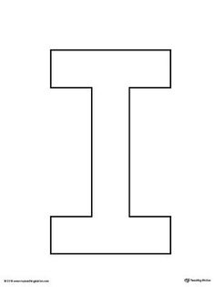 the letter t is shown in black and white with an outline for it to be colored