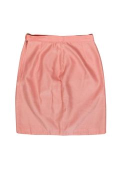 Bring some fab and feminine style to the office with this skirt from Alberta Ferretti! The classic pencil skirt is given a precious upgrade with a pop of light pink. Perfect for the office in springtime! Style with a ruffled blouse and pastel pumps for a light and airy boss lady look you can rock to your next big meeting or networking event. No size tag, measures size 4 No fabric content tag, feels like silk or silk blend Made in Italy Concealed side zipper w/ button at waist Lined Pencil-style Feminine Summer Formal Pencil Skirt, Formal Pink Pencil Skirt, Pink Pencil Skirt For Office, Elegant Pink Pencil Skirt For Spring, Formal Pink Midi Skirt, Elegant Spring Pencil Skirt For Daywear, Elegant Spring Daywear Pencil Skirt, Office Pencil Skirt In Pink, Pink Feminine Formal Skirt