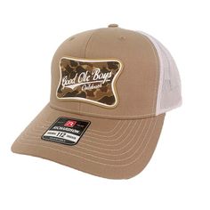 Camo Patch Trucker Hunting Hats Mens, Baseball Season Trucker Hat With Flat Bill For Outdoor, Baseball Season Trucker Hat With Flat Bill, Trucker Hat With Curved Visor For Outdoor, Outdoor Snapback Hat For Baseball Season With Curved Visor, Flat Bill Trucker Hat For Baseball Season, Trucker Hat With Curved Bill For Camping, Trucker Hat With Curved Visor For Baseball Season, Camping Trucker Hat With Curved Bill