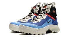 ACG ZOOM GAIADOME GORE-TEX DD2858 400 Techwear Boots, Nike Acg Boots, Blue Black Color, Frame Blue, Nike Acg, Stadium Goods, University Blue, Platform Sneaker, Air Zoom