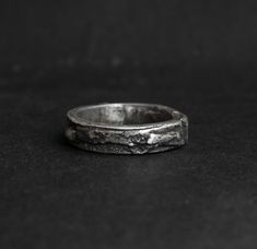 Brutalist ring silver Bands silver Men silver bands ring Raw ring silver Oxidized silver men's ring Statement silver bands Rustic ring men The ring is made to order! --------------------------------------- If you have any questions, please fell free to ask me! ----------------------------------------------------------------------------- Width: 0.20 in ( 0.5 mm ) Please note that I make the jewelry entirely by hand and they are not moldy. They may different slightly from what you see. Material: S Brutalist Ring, Raw Ring, Brutalist Jewelry, Silver Bands, Rustic Ring, Rustic Rings, Washing Hands, Vintage Silver Rings, Ring Men