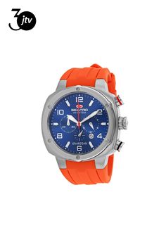 Stainless steel case, Silicone strap, Blue dial, Quartz movement, Scratch resistant mineral, Water resistant up to 10 ATM - 100 meters - 330 feet //  SP3345 Outdoor Watches With Rectangular Dial, Outdoor Chronograph Watch With Rectangular Dial, Outdoor Chronograph Watch With Rectangular Dial And Analog Display, Outdoor Chronograph Watch With Rectangular Analog Display, Business Chronograph Watch With 10atm Water Resistance, Blue Outdoor Chronograph Watch, Outdoor Chronograph Watch With Tachymeter And Round Dial, Modern Chronograph Watch For Outdoor Use, Chronograph Watches For Outdoor Activities