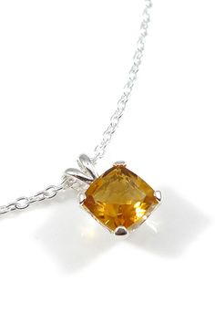 Citrine Pendant Necklace November Birthstone Necklace Sparking Citrine Necklace Faceted Amber Gemstones For Gift, Classic Faceted Gemstones As Gifts, Classic Faceted Gemstones For Gift, Classic Topaz Necklaces Perfect For Gifts, Classic Topaz Necklace For Gift, Faceted Sterling Silver Gemstones As Gifts, Classic Topaz Gemstones As A Gift, Topaz Birthstone Gemstones For Gifts, Yellow Sterling Silver Gemstones For Gifts