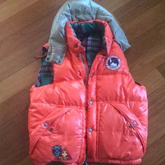 Up For Bid Is This Men’s Size Large Ralph Lauren Puffer Vest In Excellent Condition. I Purchased This Vest Brand New From Macy’s Back In 2014 Or 15.I Have Only Worn This Vest Maybe Five Times. It’s In Excellent Condition No Flaws At All. Ralph Lauren Winter Outerwear For Streetwear, Ralph Lauren Winter Streetwear Outerwear, Ralph Lauren Puffer, Puffer Vest, Ralph Lauren Men, Color Orange, Orange Color, Mens Jackets, Puffer