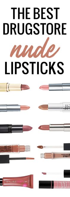 The BEST drugstore nude lipsticks you can find almost anywhere! These are gorgeous! #drusgstoremakeup #drugstorelipstick #lipstick #drugstorebeauty #affordablemakeup Best Nude Lipstick, Maybelline Vivid Matte Liquid, Winter Beauty Tips, Drugstore Lipstick, Judi Dench, Affordable Makeup, Beauty Products Drugstore, Nude Lipstick, Beat Face