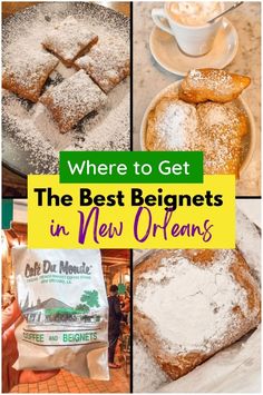 there are many different pictures with the words where to get the best beginners in new orleans