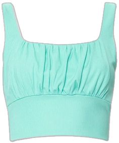 Fitted Solid Color Summer Tank Top, Solid Fitted Summer Tank Top, Fitted Sleeveless Summer Crop Top, Sleeveless Fitted Summer Crop Top, Summer Sleeveless Fitted Crop Top, Sleeveless Fitted Crop Top For Summer, Ribbed Knit Top, Rue 21, Square Necklines