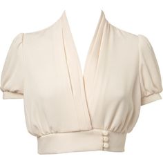 Petites Cream Crop Blouse (935 UAH) ❤ liked on Polyvore featuring tops, blouses, shirts, blusas, women's clothing, crop blouse, pink blouse, v neck shirt, v-neck shirt and polyester shirt V Neck Crop Top, Blouse Summer, Petite Blouses, Cream Shirt, V Neck Shirt, Cream Blouse, Petite Shirts, Spring Look, Petite Tops