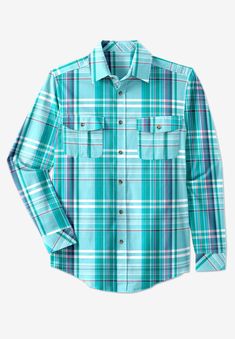 <div>Our Plaid Flannel Shirt is not only ultra comfortable thanks to soft 100% cotton, but it's also a practical layering piece. Wear open over a henley or</div> Holiday Plaid, Flannel Shirts, Plaid Flannel Shirt, Green Plaid, Plaid Flannel, Layering Pieces, Flannel Shirt, Shirt Shop, The Holiday