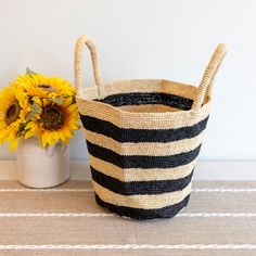 IN STOCK NOW SHIPPING FROM LOS ANGELES Add some summer vibes to your wardrobe with Elena Handbags' Raffia Basket Bag. Perfect for a day at the beach or a summer picnic, this bag features a stylish striped design and is made from durable and lightweight raffia material. Stay on trend and stand out with this must-have summer fashion accessory! Natural Soft Raffia Straw Handmade Size: 9"H x 14"W x 7"D Designer Style ID: 8652 Chic Beach Tote Bag For Picnic, Summer Crochet Bucket Bag, Woven Bucket Beach Bag For Travel, Black Bucket Bag For Beach Vacation, Beachy Bucket Bag For Travel, Casual Bucket Straw Bag As Gift, Casual Bucket Straw Bag For Gifts, Summer Basket Bucket Bag For Travel, Summer Crochet Bucket Bag For Vacation