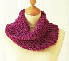 Easy Beginner Garter Stitch Accessories Scarf Bag Snood  ~ Super Chunky 14 Ply Knitting Pattern PDF download This is a digital pattern Stitch Accessories, Garter Stitch Scarf, Scarf Bag, Super Chunky, Garter Stitch, Digital Pattern, Knitting Pattern, Pdf Download, Scarf Accessory