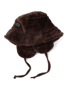 Editor's NotesUNIVERSAL CHEMISTRY's trendy earflap bucket hat is made of fur material. The metal ornament on the front adds detail to this hat.- Trendy earflap bucket hat- Metal ornament detail on the front- Unisex item- Fur materialMeasurements(in.)One size- Circumference: 23.22 in.- Brim: 2.75 in.- Height: 5.51 in.Composition & Care- 100% Polyester- Please check the care labelDesigner- by UNIVERSAL CHEMISTRY Brown Hats With Ear Flaps For Cold Weather, Brown Ear Flaps Hat For Cold Weather, Brown Hat With Plush Lining For Cold Weather, Adjustable Brown Hat With Fleece Lining, Adjustable Brown Hats With Faux Fur Lining, Brown Hats With Faux Fur Lining And Ear Flaps, Brown Hat With Faux Fur Lining And Ear Flaps, Brown Hat With Faux Fur Lining For Outdoor, Brown Winter Bucket Hat With Curved Brim