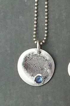 Finger Print Necklace, New Mommy, Surprises For Her, Memory Pillows, Finger Print, Mother Jewelry, Mold Kit, Printed Jewelry, Silver Jewelry Handmade