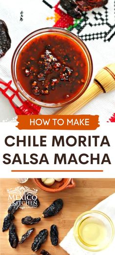 how to make chile morta salsa macha is an easy and delicious way to enjoy it