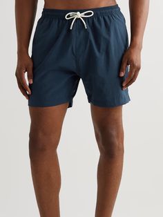 MR P. Mid-Length Swim Shorts for Men | MR PORTER Travel Fits, Mr P, Shorts For Men, Summer Clothes, Mr Porter, Swim Shorts, Mid Length, Mens Shorts, Porter