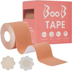 Boob Tape,Breast Sling for Large A-E Cup Breasts, Breathable Sports Sling, Waterproof and Sweatproof Body Sling (Beige) Mouth Health, Hair Removal Spray, Herbal Toothpaste, Beard Shapes, Perfect Beard, Shaving Beard, Fashion Tape, Breast Tape Lift, Gum Care