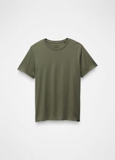 A Classic Short Sleeve Tee Made From 100% Regenerative Organic Certified Cotton. Relaxed Fit T-shirt For Everyday, Everyday Soft-washed T-shirt, Simple Soft-washed Short Sleeve T-shirt, Relaxed Solid Color Short Sleeve T-shirt, Casual Everyday Soft-washed T-shirt, Essential Cotton Short Sleeve T-shirt, Classic Everyday T-shirt In Pima Cotton, Classic Everyday Pima Cotton T-shirt, Summer Relaxed Fit T-shirt