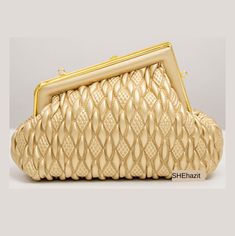 The design of our Clutch Purse is both minimalist and chic, allowing it to complement a variety of outfits and styles. Whether you're attending a cocktail party, a wedding, or a night out on the town, this purse effortlessly enhances your ensemble and adds a touch of sophistication. The simplicity of its design makes it a versatile accessory that can be paired with both formal dresses and more casual attire. PRODUCT DETAILS: Interior linning Long strap included. Linning: 100% Polyester Shell: Fa Elegant Clutch For Party Season, Modern Gold Clutch For Party, Chic Formal Clutch For Party Season, Chic Summer Formal Clutch, Chic Formal Summer Clutch, Elegant Summer Wedding Clutch, Gold Clutch For Formal Summer Events, Elegant Clutch For Spring Events, Elegant Gold Clutch For Spring