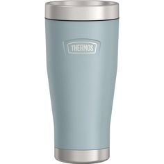 thermos stainless steel travel mug in light blue