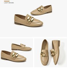 • Gold Loafers For Fall Workwear, Gold Loafers For Office Wear In Fall, Trendy Beige Fall Loafers, Beige Office Loafers For Fall, Trendy Gold Flat Loafers, Gold Almond Toe Loafers For Fall, Gold Slip-on Loafers For Fall, Gold Flat Loafers For Fall, Gold Closed Toe Loafers For Fall