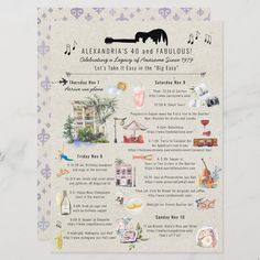 a poster with an image of a horse and music notes