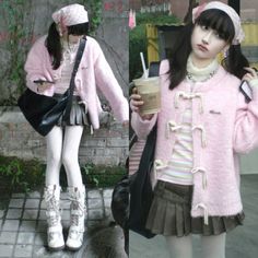 Shibuya Kei Fashion, Igari Clothes, Ugly Outfits, Kawaii Fashion Outfits, J Fashion, Really Cute Outfits, Outfit Inspo Fall, Kawaii Clothes, Korean Outfits