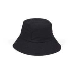 Wave Bucket Hat - Black – Lack of Color Bucket Hat Design, Square Face Shape, Lack Of Color, Black Bucket, Bucket Hat Black, Boater Hat, Color Wave, Halo Style, Hat Design