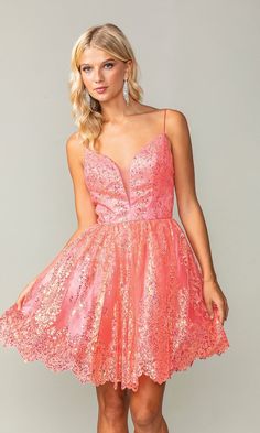 Scallop hem a-line glitter print homecoming dress. Homecoming Mini Sequin Dress With Glitter, Sequin Mini Dress For Homecoming And Prom Season, Sparkling Mini Dress For Prom Season, Glamorous Knee-length Homecoming Dress, Glamorous Knee-length Dress For Homecoming, Sequin Dress For Homecoming And Prom Season, Sequin Glitter Dress For Prom Season, Sparkling Dresses For Homecoming And Prom Season, Sparkling Dresses For Homecoming And Prom