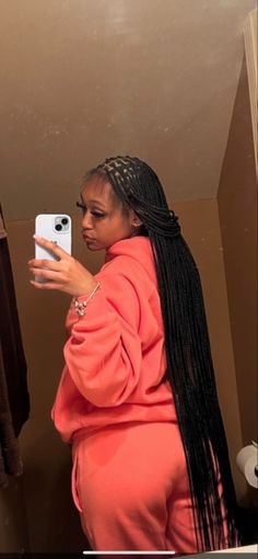 Super Long Box Braids, Hairstyle Weave Braids, Cute Small Knotless Braid Hairstyles, Ex Small Knotless Braids, Styles To Put Your Knotless Braids In, Long Full Knotless Braids, Hairstyles Idea Black Women, Small Braided Hairstyles For Black Women, Small Knotless Braids Hairstyles Long