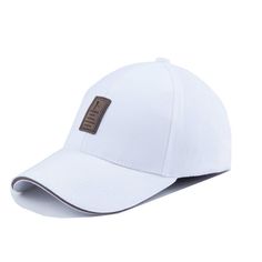 Pattern Type: Solid Gender: Unisex Strap Type: Adjustable Material: COTTON Style: Casual Hat Size: One Size Style: Active Cap Size: 55cm-60cm White Casual Flat Cap, Casual White Flat Cap, White Flat Cap For Outdoor, Outdoor White Flat Cap, Cap Patterns, Cap Mens, Casual Hat, Golf Sport, Golf Fashion