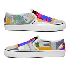 Available In Sizes 6-12 Multicolor Slip-on Sneakers With Round Toe For Spring, Multicolor Slip-on Sneakers For Spring, Multicolor Slip-ons For Spring, Multicolor Low-top Slip-on Sneakers For Spring, Multicolor Low-top Slip-on Sneakers For Summer, Multicolor Spring Slip-on Sneakers, Spring Multicolor Slip-on Sneakers, Blue Low-top Slip-ons For Spring, Slip-on Multicolor Sneakers For Spring