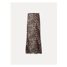 Long polyamide blend skirt. Mid elastic waistband with lace trim and bow. Leopard Clothes, Leopard Outfits, Animal Print Skirt, Career Woman, Beauty Sale, Print Skirt, Printed Skirts, Access Denied, Bags Women