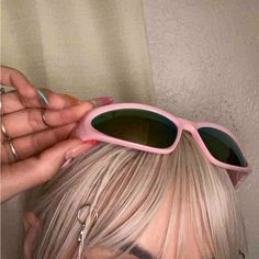 Brand New In Bag Trendy Green Sunglasses For Everyday, Retro Pink Sunglasses For Spring, Pink Tinted Everyday Sunglasses, Pink Sunglasses For Everyday Summer Use, Pink Sunglasses For Summer Everyday Use, Pink Sunglasses For Everyday Summer Wear, Michael Kors Sunglasses, Moncler Women, Tortoise Shell Sunglasses