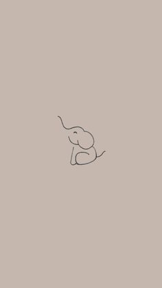 a drawing of a mouse on a gray background