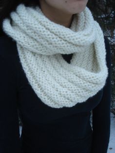 This warm and snuggly infinity scarf is the perfect addition to your winter wardrobe. It is made from 100% acrylic bulky yarn and is machine washable and dryable. This scarf is extremely soft- great for cold days It measures approximately 60 inches around and 8 inches wide (15 inches when stretched flat).   This item is ready to ship.  This makes a great gift!   **When I care enough, I make it myself** Bulky Yarn, I Care, Cold Day, Infinity Scarf, Winter Wardrobe, Scarf Wrap, Knitted Scarf, Scarf Accessory, Yarn