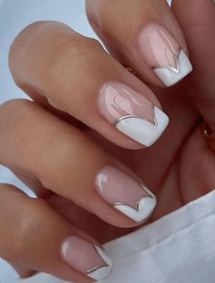 White Tip Nails