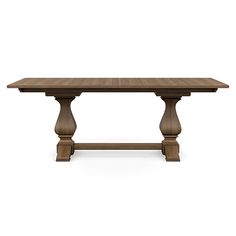 an image of a wooden table on a white background with clipping path to the top