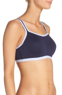 Product Image 4 Athleisure Sports Bra With Built-in Padding And Wide Straps, Contoured Sports Bra With Built-in Bra For Yoga, Nylon Sports Bra With Built-in Padding For Light Exercise, Sporty Underwire Sports Bra With Built-in Bra, Blue Nylon Sports Bra With Built-in Padding, Supportive Full Coverage Sports Bra With Built-in Padding, Sporty Contoured Sports Bra With Built-in Bra, Functional 4-way Stretch Sports Bra With Adjustable Straps, Functional Sports Bra With Adjustable Straps And 4-way Stretch