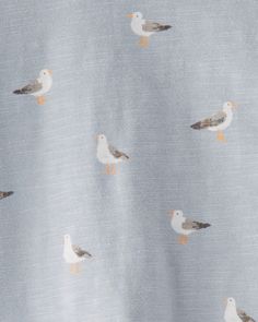 Seagull Print Baby Organic Cotton Graphic Tee | carters.com Cotton Sleepwear With Graphic Print And Relaxed Fit, Cotton Sleepwear With Graphic Print, Relaxed Fit, Cotton Graphic Print Sleepwear With Relaxed Fit, Cotton Sleepwear With Graphic Print In Relaxed Fit, Relaxed Fit Cotton Sleepwear With Graphic Print, White Cotton Sleep T-shirt, Printed Spring Sleep Tops, Cotton Sleepwear With Graphic Print And Crew Neck, Spring Sleepwear Printed Tops