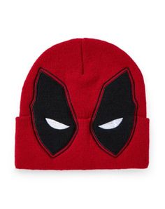 Show off your favorite Marvel antihero with this Deadpool big face cuff beanie hat! This stylish red beanie is the perfect topper all year long. Officially licensed Exclusively at Spencer's Regular fit Mid crown Material: Acrylic Care: Hand wash Imported One size fits most Red Beanie For Streetwear, Novelty Cap Beanie One Size Fits Most, Novelty One Size Fits Most Cap Beanie, Novelty Winter Streetwear Hats, Novelty One-size-fits-most Beanie Cap, Novelty Red Winter Hat, Red Novelty Winter Hats, Bestie Stuff, Red Beanie