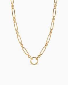 David Yurman | Lexington Chain Necklace in 18K Yellow Gold, 4.5mm Manhattan Architecture, Amulet Charm, Fringed Belt, Chain Strap Bag, Bead Bangles, Yellow Gold Chain, Pencil Eyeliner, Gold Chain Necklace, Metal Necklaces