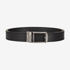 Meet your new classic wear-with-anything belt. Featuring a brushed metal buckle with a ratchet strap closure system, this versatile belt helps keep things snug while looking good. Classic Wear, Ratchet Straps, Brushed Metal, Looking Good, New Classic, Metal Buckles, Black Belt, The Row, Nike Men