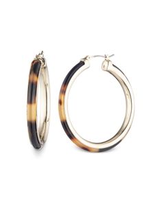 Lauren Ralph Lauren Tortoise Inlay Hoop Earrings Online Earrings, Lauren Ralph Lauren, Tortoise, Gold Bracelet, Jewelry Accessories, Gold Tones, Hoop Earrings, Jewelry Earrings, Wedding Rings