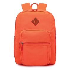 Vibrant Orange Laptop Backpack #backtoschool #schoolsupplies Orange School Supplies, School Supplies Essentials, Orange Gifts, Color Gifts, Orange Laptop, Orange Backpack, Aesthetic Collection, Oranges Gift, Orange Backpacks