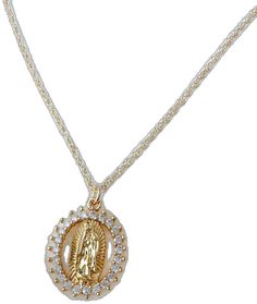 Silver Our Lady Of Guadalupe Necklace, Spiritual Jewelry: Our Lady Of Guadalupe Round Pendant, Spiritual Virgin Mary Medallion Jewelry, Spiritual Our Lady Of Guadalupe Pendant Necklace, Lady Of Guadalupe Necklace, Guadalupe Necklace, Jewelry Mexican, Mary Catholic, Mexican Jewelry