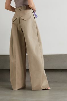 Beige Hose, Sailor Fashion, Wide Pants, Inspiration Mode, Mode Inspiration, Net A Porter