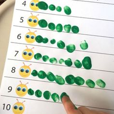 the very hungry caterpillar counting game for toddlers to learn how to count